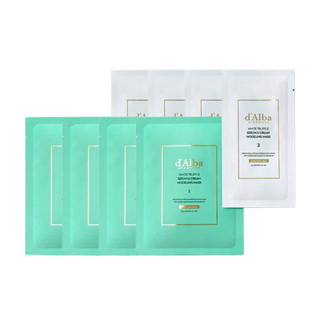 d’Alba White Truffle Serum & Cream Modeling Mask 66g (Soothing/Cooling · Nutrition/Moisture)  (7 Options)