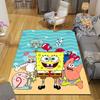 1Pc Spongebob Friends Rug, Office Carpet Indoor Outdoor Doormat, Non-Slip, Comfortable, Living, Christmas Halloween,  Xmas Gift El140