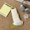 Stockings Children'S Autumn And Winter Lace Women'S Socks Cover Knitted Stacking Socks Cover Warm Calf Socks