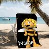 Customizable Personalized Beach Towels Maya the Bee Themed designs.Suitable for the Beach, Yoga, Sports;ideal As Beach Accessories