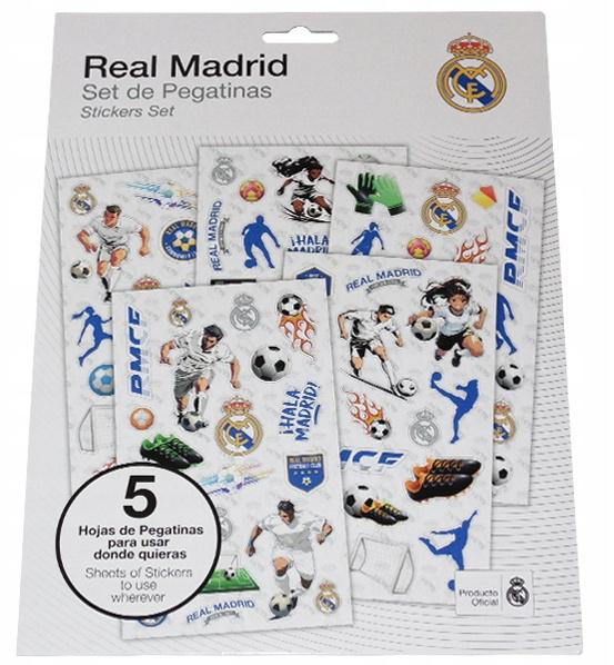 Kid89308 Aufkleber Set Real Madrid 12x64