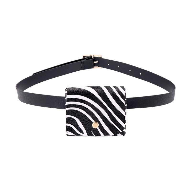 Women Waist Pack Leather Fanny Pack Mini Belt Bag Crossbody Bags Fashion Exquisite Shopping Bag