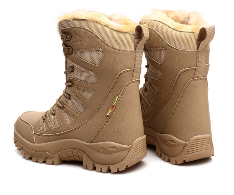 Boots Men Outdoor Climbing Hiking High Shoes Non-slip Ultralight Breathable Spring Autumn Army Fan Combat Tactical Boot