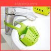 Versatile Kitchen Sink Soap Sponge Holder With Adjustable Strap For Easy Organizing