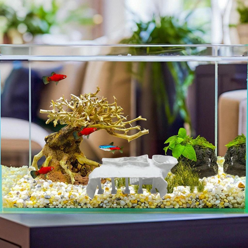 Aquarium Decorations Easy Installation Fish Tank Decoration Cave For Bathrooms Kitchens Bedrooms Nursery Dormitory Apartment