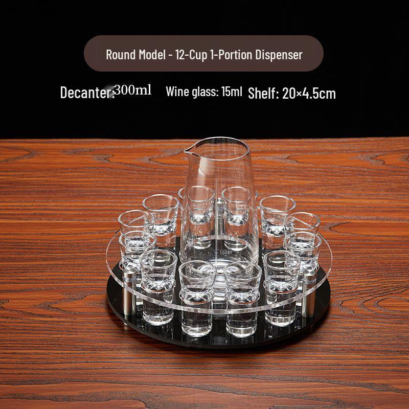Light Luxury 100ml Small-Size Wine Glass Set - High-End Design with Elegant Style