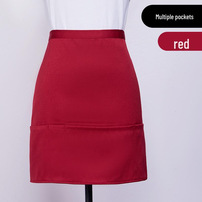 Multi-Color Anti-Stain Waist Apron for Waiters and Kitchen Staff
