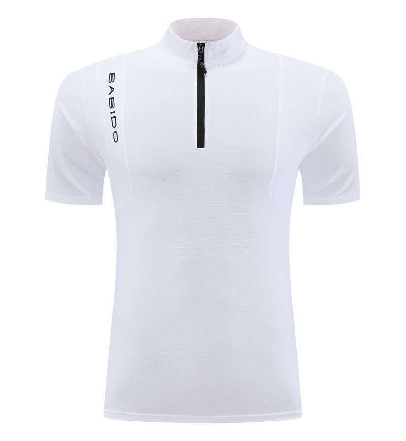 Adult & Children's Quick Dry Half-Zip Sports T-shirt for Table Tennis, Badminton & Fitness