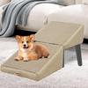 Split Dog Staircase Safety Ramp Folding Wooden Footstool Sofa Steps For Large Medium Small Dogs Cats Puppy Supplies