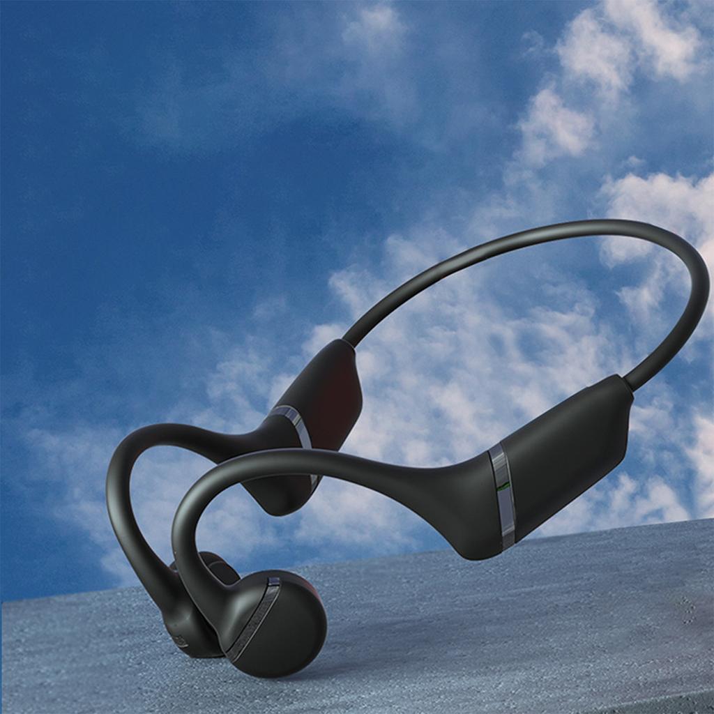 Open Bone Conduction Second Generation Wireless Bluetooth Headset Head-mounted Air Conduction Noise Cancelling Headphones