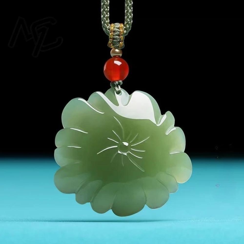 Collana con Ciondolo Fiore di Loto Regalo Donna Uomo Talismani Collana Gioielli