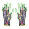 Wasserdichte Gartenhandschuhe Floral Durchstichfeste Schutzhandschuhe Rutschfeste Gartenarbeitshandschuhe Geschenk