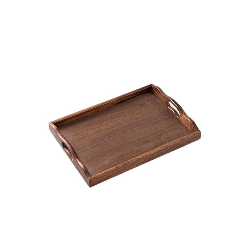 Fengzhi Walnut Wood Serving Tray 42x30x6 cm