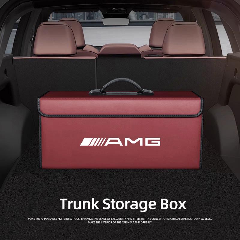 Car Trunk Storage Box Miscellaneous Storage Tool Bag For Mercedes Benz AMG W223 W213 W206 W464 W247 W167 W166 W222 W205 W204 GLC