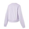 Li-Ning Comfortable Breathable Fleece Casual Sweatshirt Women Tops Sea-Salt-Purple AWDU638-3