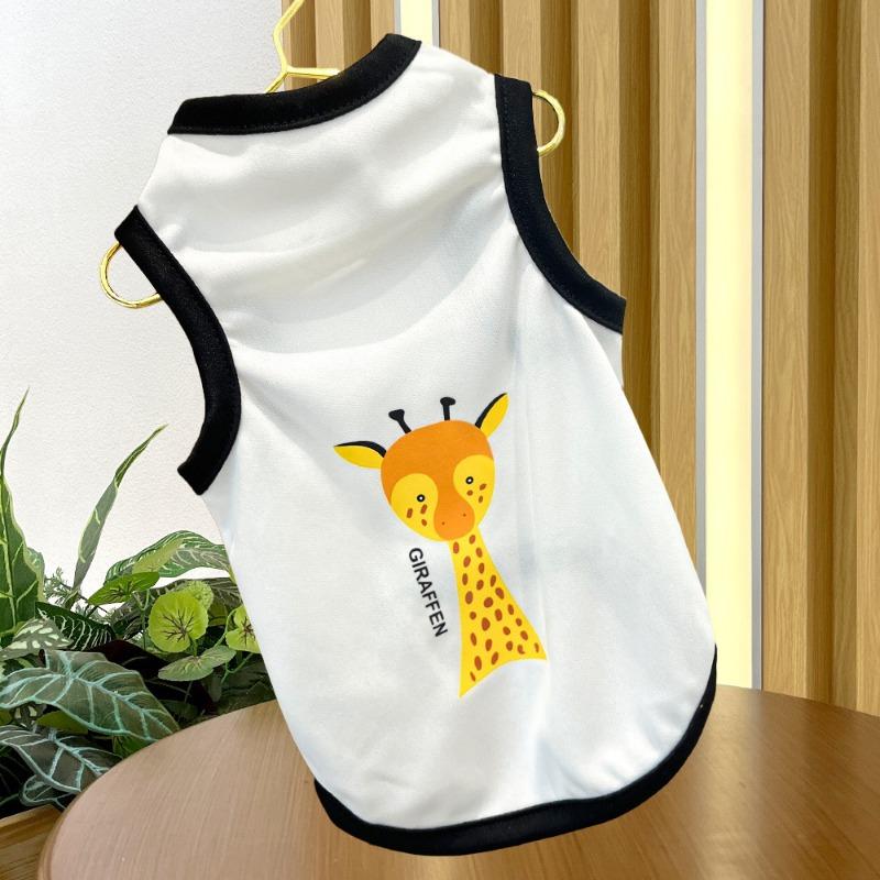 Summer Clothes for Puppies, Dogs and Cats, Thin Designs for Cats, Bichon Frises and Pets,Summer Dog Vests