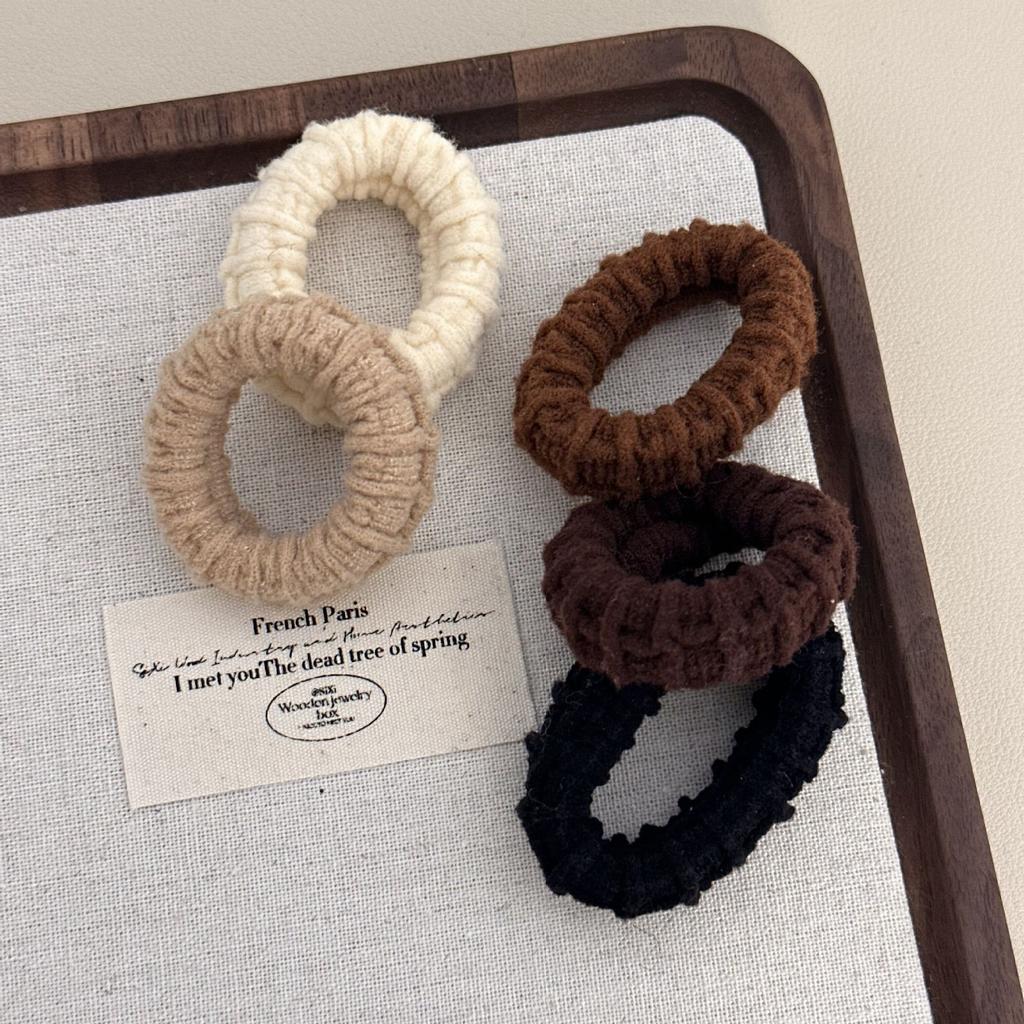 High Ponytail Hair Tie for Women, No Hair Restraint, Elastic Hair Tie, Thick Hair Band, Hair Band Tie, Towel Band