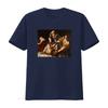 Girls Will Be Feminist ArT T Shirt Baroque Judith Slaying Holofernes Dark Academia Classic Painting Women Vintage Washed