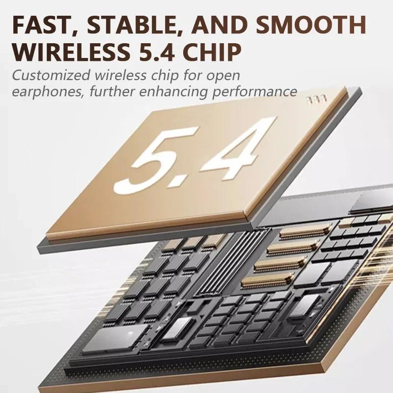 Lenovo TA320 OWS Bluetooth 5.4 Drahtlose Kopfhörer TWS In-Ear 400mAh Akku Überwältigender Surround-Sound Ergonomisch Designte Kopfhörer