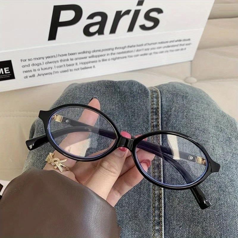 2/3PCS Y2K Retro Oval Frame Glasses for Women - Leopard Print Sweet & Cool Eyewear