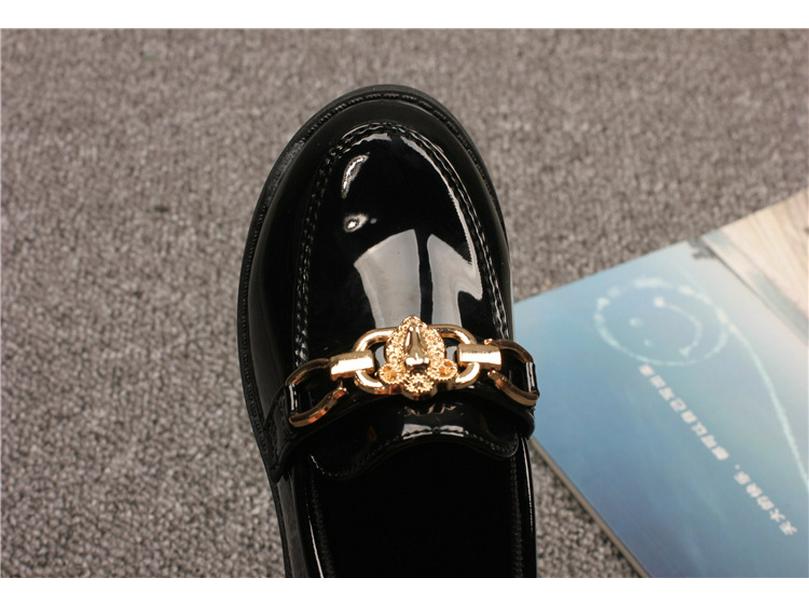 Boys' Fashionable Soft-Soled Leather Shoes - 2024 Spring/Autumn British Style