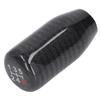 Carbon Fiber Gear Shift Knobs 5 Gears Black Comfortable Touch Smooth Surface Replacement for Acura
