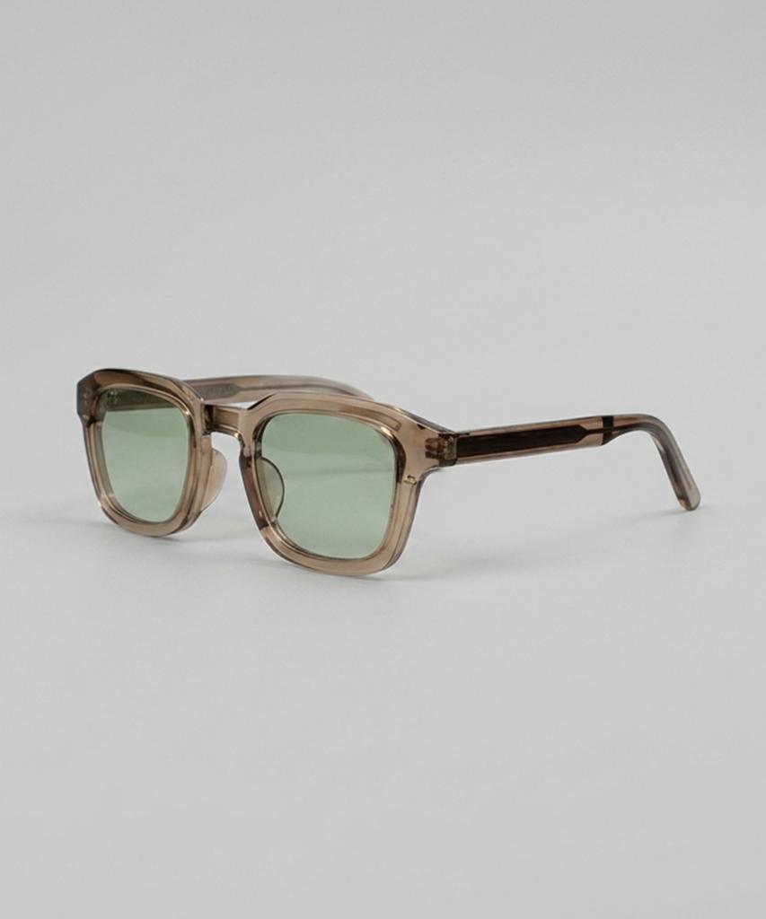 Tukyubeu Modern Crown Panto Sunglasses(Beige)
