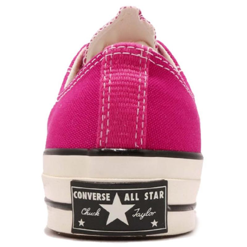 Converse Chuck 70 All Star Chuck 70 Pink Pop Comfortable Low-Top Canvas Shoes Unisex Pink