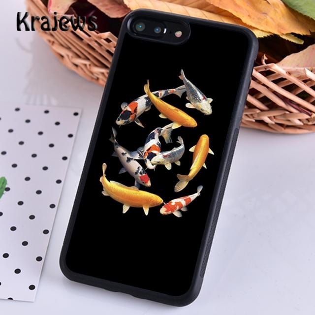 KOI CARP FISH For iPhone 17 Air 16 Phone Case Cover 15 14 plus 12 13 pro max coque Shell Fundas