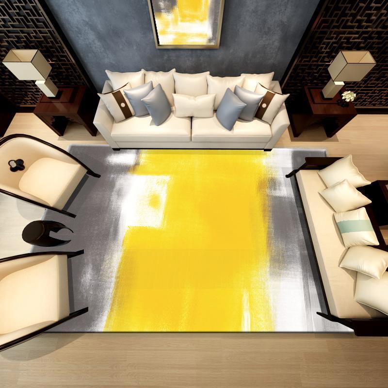 Severský obývací pokoj Koberec Jednoduchý moderní Ložnice Koberec na podlaze Mat