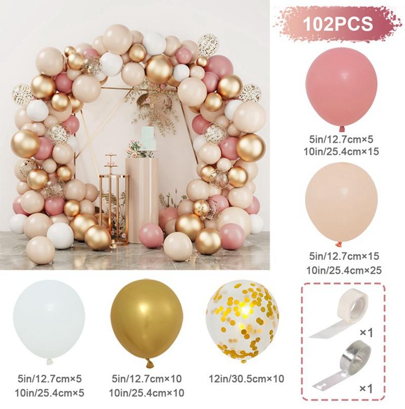 Balloon Chain Set Confession Engagement Balloon Set Opening Birthday Scene Arrangement Balloon