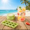 Twist Release Ice Cube Mold Large Capacity Ice Cube Box Simple Ice Making Cup For Summer