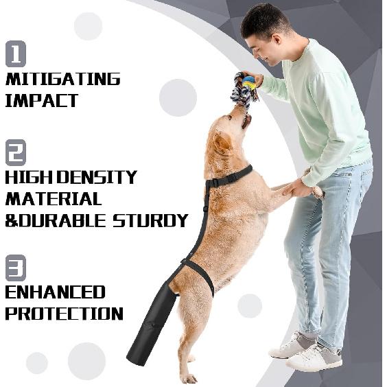 2 Pieces Dog Tail Protector Cover for Wounds, Dogs Tails Heal Sleeve, Dog Wound Care for Medium and Large Dogs To Assist In Recovery from Injury,