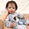 Huge 70cm Reborn Babies Dolls Liam Handmade 3D Painted High-color Simulation Doll Real Looking Cuddly Soft Cloth Body Newborn Doll for Girl and Boys