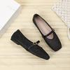 Women Ballet Falts Shoes 2026 Mesh New Breathable Casual Comfortable Hollow Out Mary Jane Summer High Quality Women's Shoes