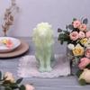 Weiwu Lion King Silicone Mold 3D Sitting Lion Animal for DIY Candle Soap Resin Chocolate Ice Cube Baking Craft Tool