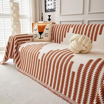 Classic Thick Soft Chenille Sofa Towel Non-slip One-piece Full Cover Sofa Cushion Cover Luxury Four Season Universal Sofa Cover