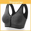 Professional Sports Front Bra Zipper Shockproof Breathable No Steel Ring Running Vest Yoga Sports Underwear Women