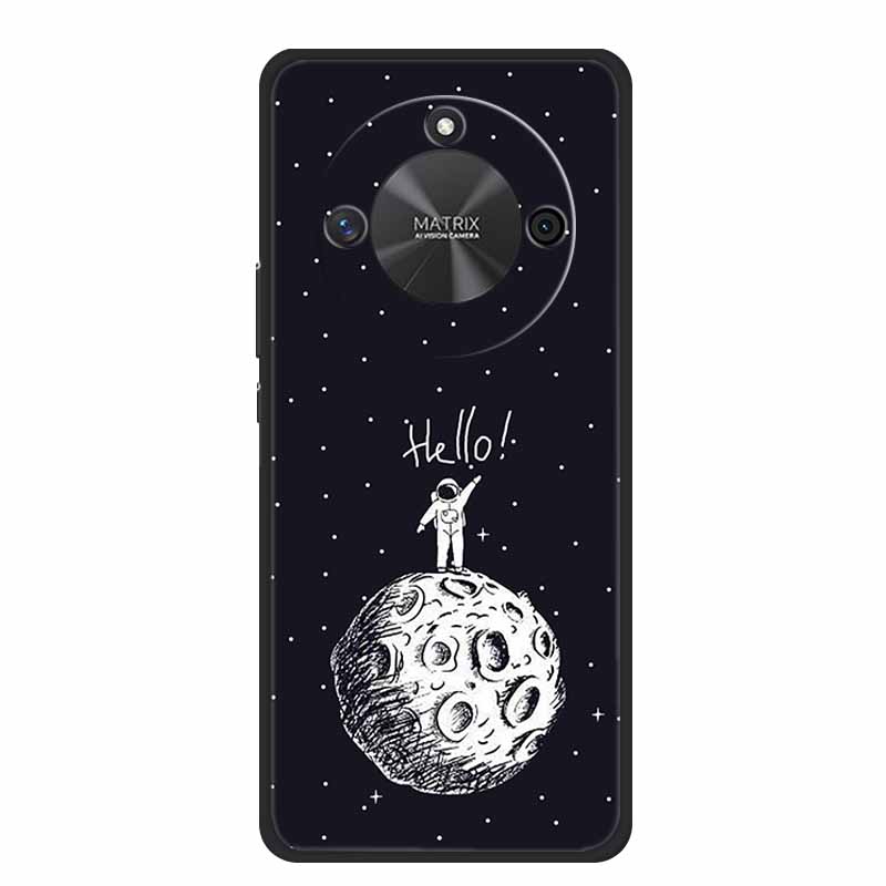 Phone Case For Honor X60 5G Back Cover Case HonorX60 Black Silicone Soft Funda For Honor X9c Smart Case HonorX9c Smart Coque Bag
