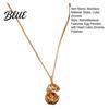 Egg Pendant Jewelry Retro Necklace Medieval Style Easter with Love