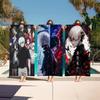 Anime Tokyo Ghoul Microfiber Beach Towel Absorbent Quick Dry Soft Yoga Swimming Resort Mountain Climbing Towel