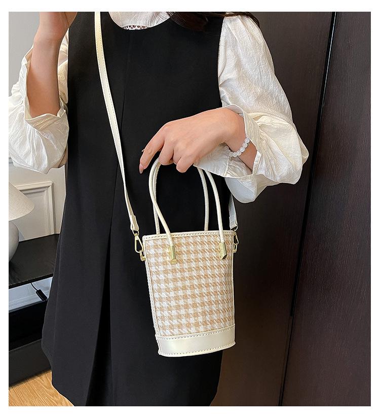 2025 DIY Song Brocade Fabric Large Bucket Shoulder Bag - Chinese Style