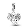 Eiffel Tower Cute Pet Music Ultimate Simplicity 925 Silver Theme Charms Beads Fit 3mm Bracelets DIY Fine Jewelry Making