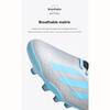 Adidas X Crazyfast.3 Messi Fabric Comfortable Versatile Non-Slip Low-Top Kids Soccer Shoes Kids Soccer Shoes Gray Blue IE4081