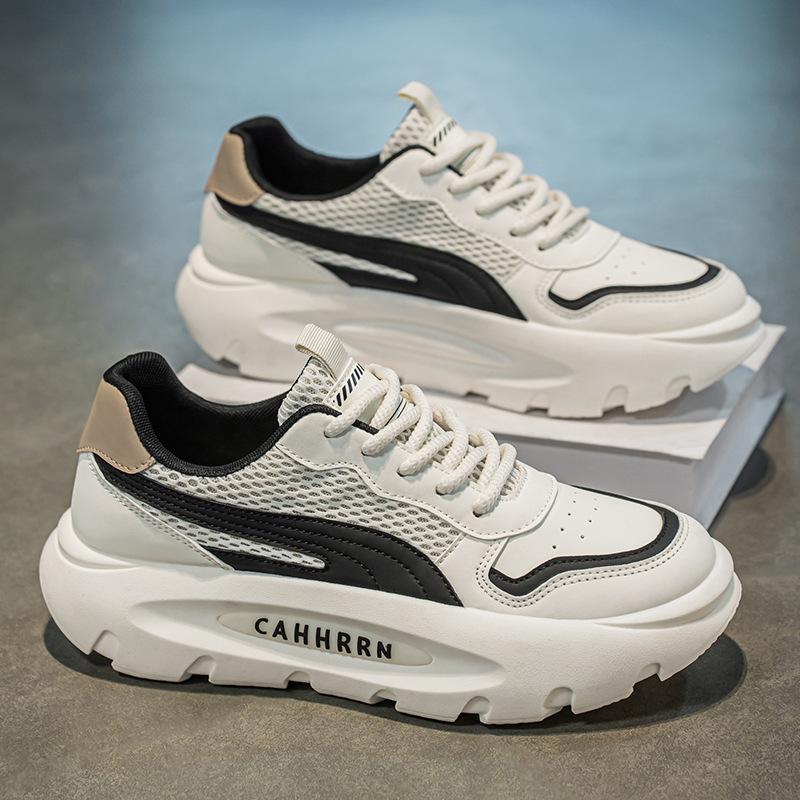 

New men s shoes sports shoes summer breathable mesh casual shoes dad shoes platform versatile student shoes Korean version trendy shoes 39