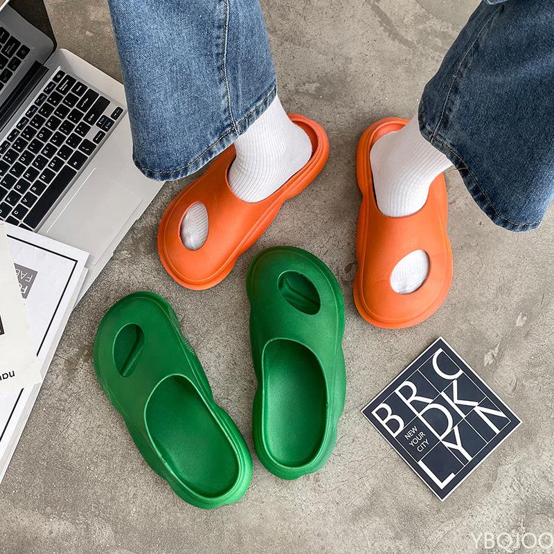 Fashion 2024 New Fashion Comfort Soft Garden Shoes Sandals Breathable Lightweight Big Size 45 Men/women Outdoor Beach Slippers