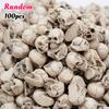 100/200pcs Small Skull Planter Garden Decor Aquarium Decoration Realistic Fish Tank Skeleton Ornament Fish Bowl Bonsai Pot Decor