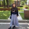 Womens Loose Fit Pullover Sweatshirt 2026 Season Long Sleeve Casual Top