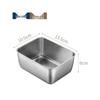 Contenitori Alimentari Magnetici in Acciaio Inossidabile Ispessiti Jingzhifeng