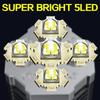USB Rechargeable LED Flashlight Camping Lantern Spotlight COB Side Light Battery Display Adventure Outdoor Fishing Torch lamp